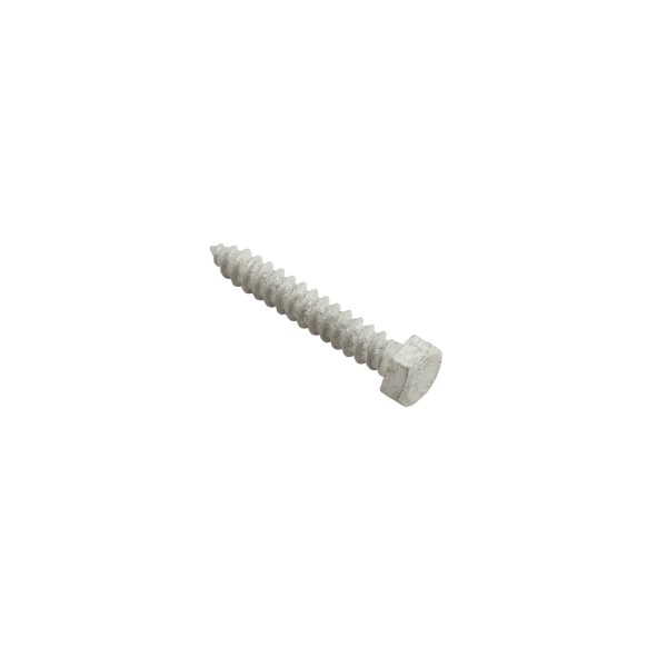5/16" x 2" Heavy Duty Hex Head Wood Fence Lag Screw - Galvanized Steel