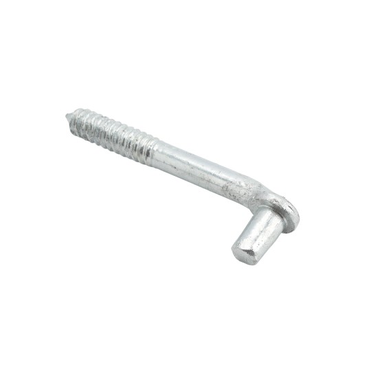 3/4" x 6" Collared Male Lag Screw Gate Hinge for Wood Gates - Galvanized Steel
