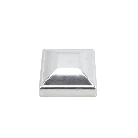3-1/2" Square Dome Post Cap for 4x4 Wood Posts - Galvanized