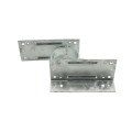 8 1/2" [2 3/8" OD] x Double Sided Wooden Fence to Post Line Adapter - Galvanized