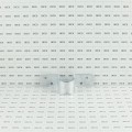 1-5/8" Pipe Grip Tie - Round Metal Post to Wood Fence Bracket - Galvanized