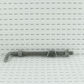 3/4" x 12" Male J-Bolt Gate Hinge with 2 Nuts - No Collar - Galvanized Steel