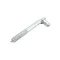 3/4" x 6" Collared Male Lag Screw Gate Hinge - Galvanized Steel