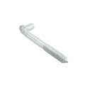 3/4" x 6" Collared Male Lag Screw Gate Hinge - Galvanized Steel