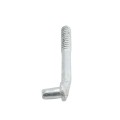 3/4" x 6" Collared Male Lag Screw Gate Hinge - Galvanized Steel