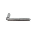 5/8" x 4-1/2" Collared Male Lag Screw Gate Hinge - Galvanized Steel