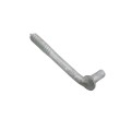 5/8" x 6" Collared Male Lag Screw Gate Hinge - Galvanized Steel