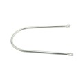 Round Rail Loop Gate Latch for Wood Gates - Zinc-Coated Steel