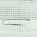 Round Rail Loop Gate Latch for Wood Gates - Zinc-Coated Steel