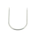 Round Rail Loop Gate Latch for Wood Gates - Zinc-Coated Steel