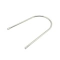 Round Rail Loop Gate Latch for Wood Gates - Zinc-Coated Steel