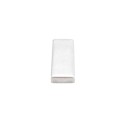 1-1/2" x 3-1/2" Flat Galvanized Steel Post Cap for 2x4 Wood Posts