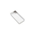 1-1/2" x 3-1/2" Flat Galvanized Steel Post Cap for 2x4 Wood Posts