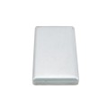 3-1/2" x 5-1/2" Flat Galvanized Steel Post Cap for 4x6 Wood Posts