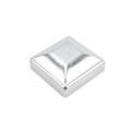 3-1/2" Square Dome Post Cap for 4x4 Wood Posts - Galvanized