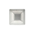 3-1/2" Square Dome Post Cap for 4x4 Wood Posts - Galvanized