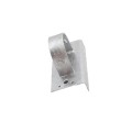 2-1/2" x 6" Wooden Fence to Round Metal Post Line Adapter - Galvanized