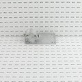 2" x 6" Wooden Fence to Round Metal Post End Adapter - Galvanized