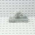 2" x 6" Wooden Fence to Round Metal Post Line Adapter - Galvanized