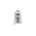 3" x 8" Wooden Fence to Round Metal Post Line Adapter - Galvanized