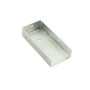 2" x 4" (1 1/2" x 3 1/2" Nominal) Wall Mounted Wooden Fence to Steel Post Adapter - Galvanized