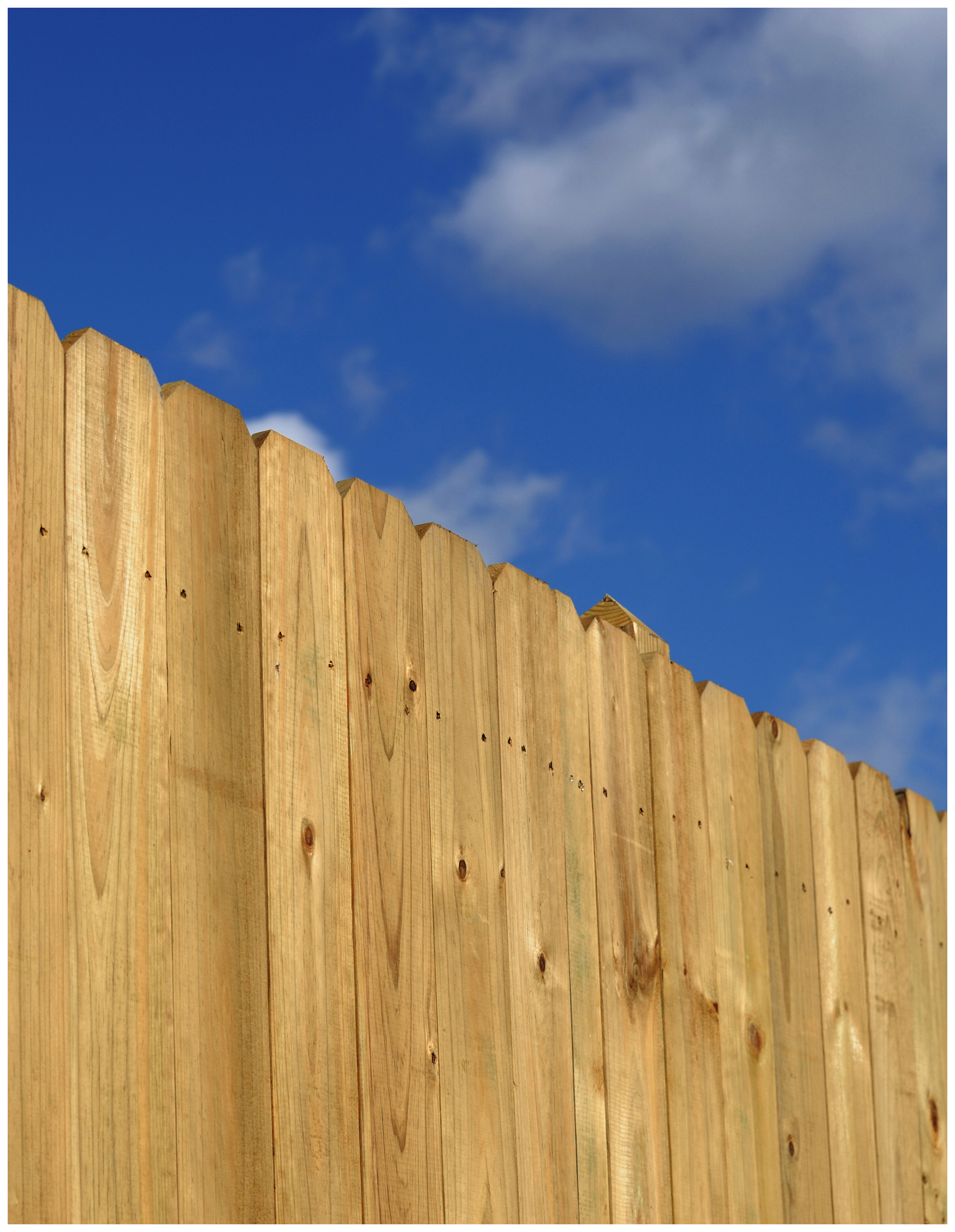 main wood fence image on background